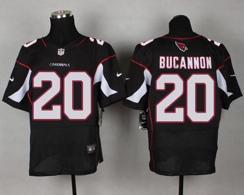 Nike Cardinals #20 Deone Bucannon Black Alternate Mens Stitched NFL Elite Jersey