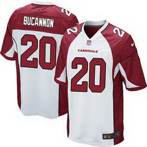 Nike Cardinals #20 Deone Bucannon White Mens Stitched NFL Elite 