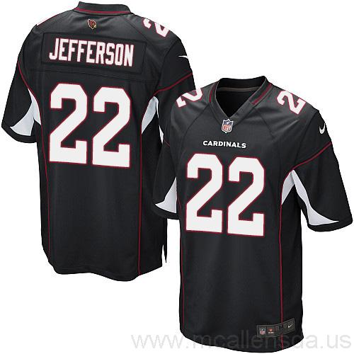 Nike Cardinals #22 Tony Jefferson Black Alternate Mens Stitched NFL Elite Jersey