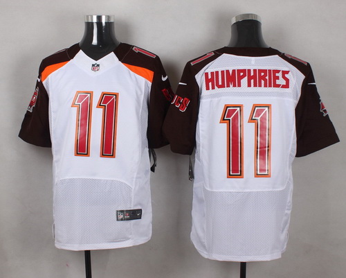 Nike Tampa Bay Buccaneers #11 Adam Humphries White Mens Stitched NFL New Elite Jersey