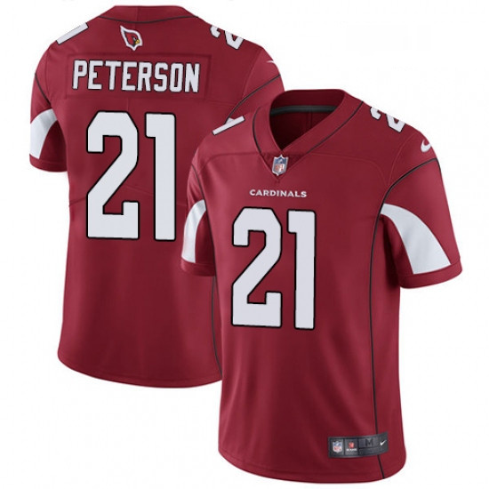 Men Nike Arizona Cardinals 21 Patrick Peterson Red Team Color Vapor Untouchable Limited Player NFL J