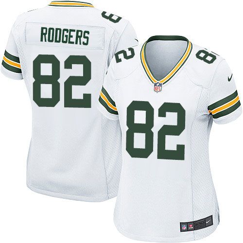 Nike Packers #82 Richard Rodgers White Womens Stitched NFL Elite