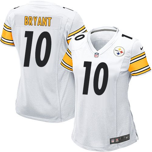 Nike Steelers #10 Martavis Bryant White Womens Stitched NFL Elit