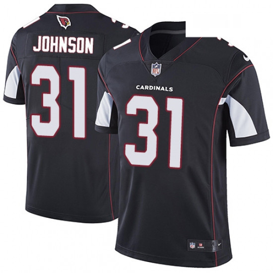 Men Nike Arizona Cardinals 31 David Johnson Black Alternate Vapor Untouchable Limited Player NFL Jer