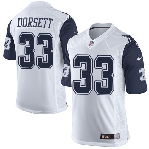 Nike Cowboys #33 Tony Dorsett White Youth Stitched NFL Elite Rus