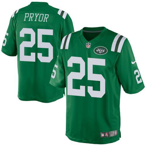 Nike Jets #25 Calvin Pryor Green Youth Stitched NFL Elite Rush J