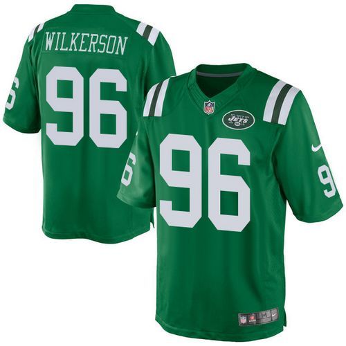 Nike Jets #96 Muhammad Wilkerson Green Youth Stitched NFL Elite 