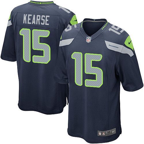 Nike Seahawks #15 Jermaine Kearse Steel Blue Team Color Youth St