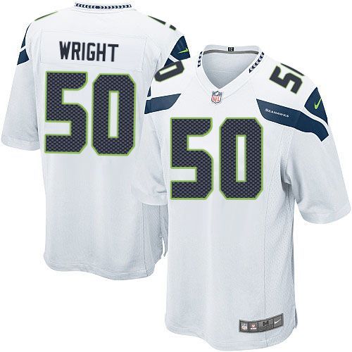 Nike Seahawks #50 K J  Wright White Youth Stitched NFL Elite Jer