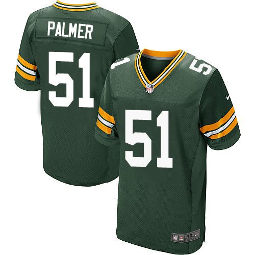 Nike Packers #51 Nate Palmer Green Team Color Mens Stitched NFL 