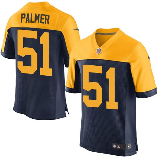 Nike Packers #51 Nate Palmer Navy Blue Alternate Mens Stitched N