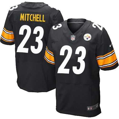 Nike Steelers #23 Mike Mitchell Black Team Color Mens Stitched N
