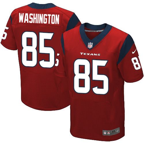 Nike Texans #85 Nate Washington Red Alternate Mens Stitched NFL 
