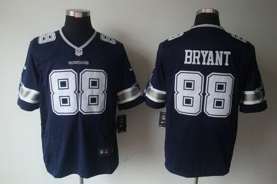 Nike Cowboys #88 Dez Bryant Navy Blue Team Color Mens Stitched NFL Limited Jersey