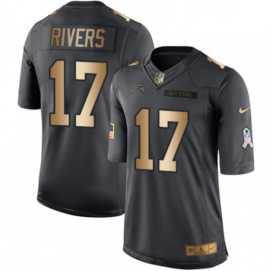 Youth Nike Los Angeles Chargers 17 Philip Rivers Limited BlackGo