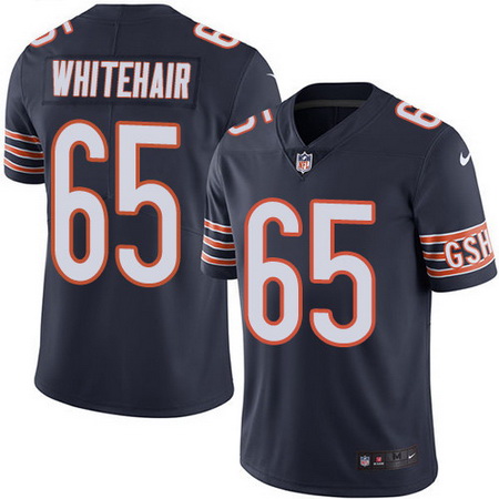 Bears 65 Cody Whitehair Navy Blue Team Color Youth Stitched Football Vapor Untouchable Limited Jers