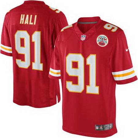 Tamba Hali Kansas City Chiefs Nike Team Color Limited Jersey Red