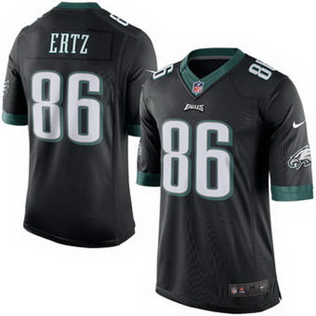 Zach Ertz Philadelphia Eagles Nike Limited Jersey Black