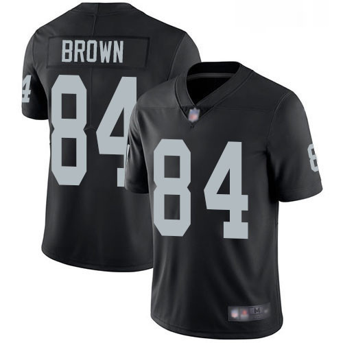 Youth Antonio Brown Limited Black Home Jersey Oakland Raiders Football 84 Jersey Vapor Untouchabel J