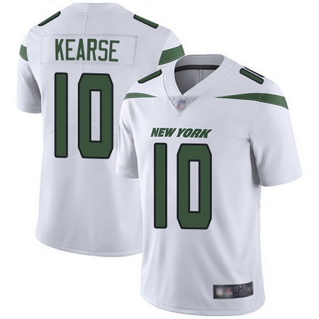 Jets 10 Jermaine Kearse White Youth Stitched Football Vapor Untouchable Limited Jersey