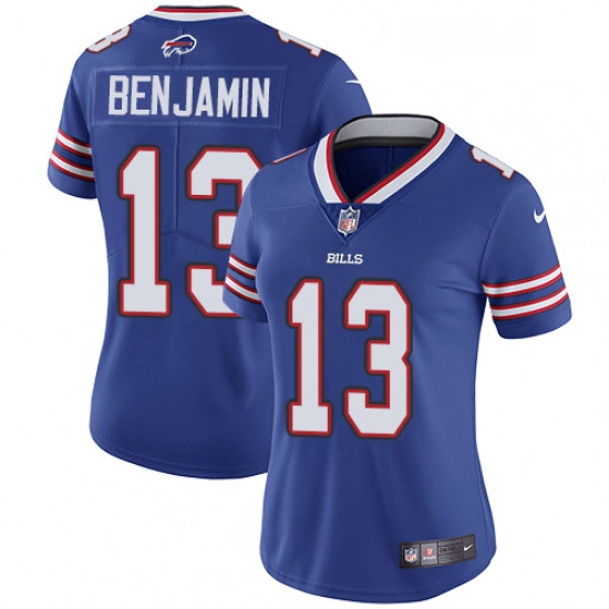 Womens Nike Buffalo Bills 13 Kelvin Benjamin Royal Blue Team Color Vapor Untouchable Limited Player 