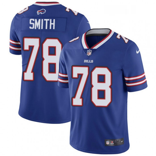 Youth Nike Buffalo Bills 78 Bruce Smith Royal Blue Team Color Vapor Untouchable Limited Player NFL J