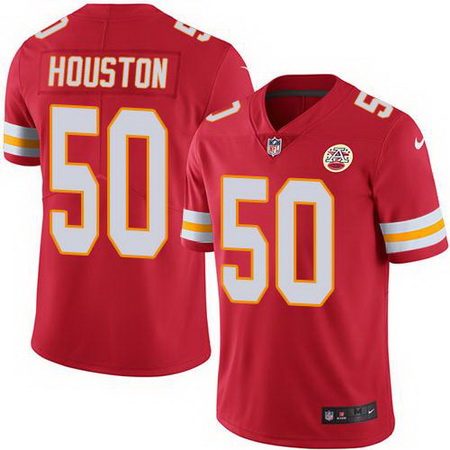 Nike Chiefs #50 Justin Houston Red Mens Stitched NFL Limited Rush Jersey