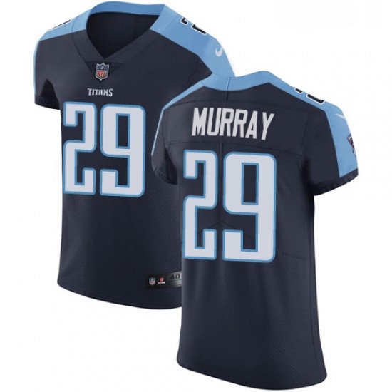 Mens Nike Tennessee Titans 29 DeMarco Murray Navy Blue Alternate Vapor Untouchable Elite Player NFL 