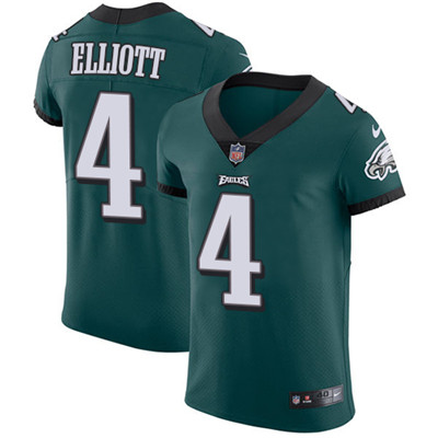 Nike Eagles #4 Jake Elliott Midnight Green Team Color Mens Stitched NFL Vapor Untouchable Elite Jers