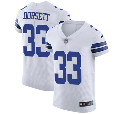 Nike Cowboys #33 Tony Dorsett White Mens Stitched NFL Vapor Untouchable Elite Jersey