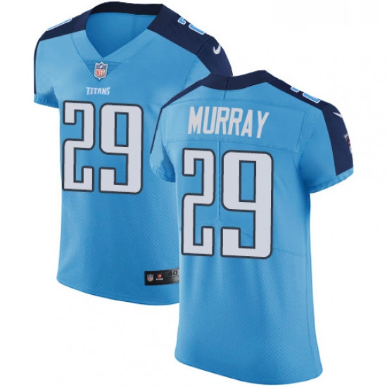 Mens Nike Tennessee Titans 29 DeMarco Murray Light Blue Team Color Vapor Untouchable Elite Player NF