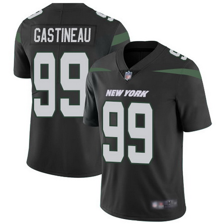 Jets #99 Mark Gastineau Black Alternate Men Stitched Football Vapor Untouchable Limited Jersey