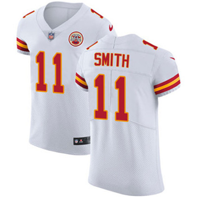 Nike Chiefs #11 Alex Smith White Mens Stitched NFL Vapor Untouchable Elite Jersey