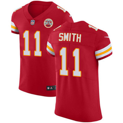 Nike Chiefs #11 Alex Smith Red Team Color Mens Stitched NFL Vapor Untouchable Elite Jersey