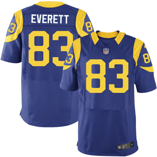 Nike Rams #83 Gerald Everett Royal Blue Alternate Mens Stitched 