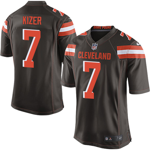 Nike Browns #7 DeShone Kizer Brown Team Color Youth Stitched NFL