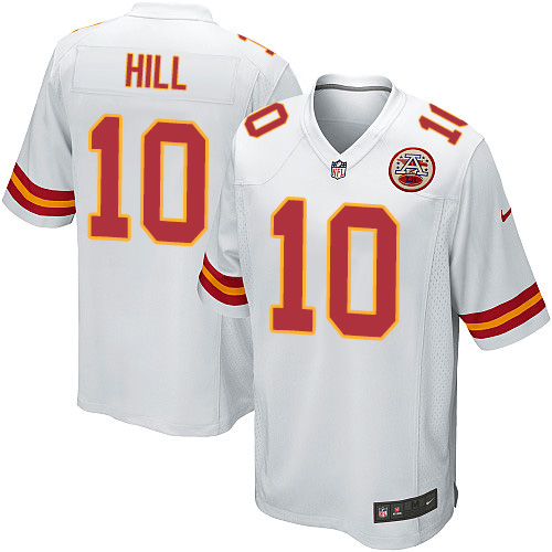 Nike Chiefs #10 Tyreek Hill White Youth Stitched NFL Elite Jerse