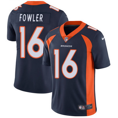 Nike Broncos #16 Bennie Fowler Navy Blue Alternate Mens Stitched NFL Vapor Untouchable Limited Jerse