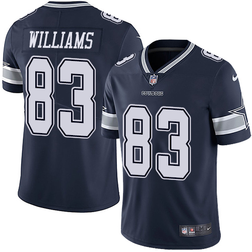 Nike Cowboys #83 Terrance Williams Navy Blue Team Color Mens Stitched NFL Vapor Untouchable Limited 