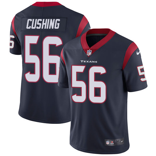 Nike Texans #56 Brian Cushing Navy Blue Team Color Mens Stitched NFL Vapor Untouchable Limited Jerse