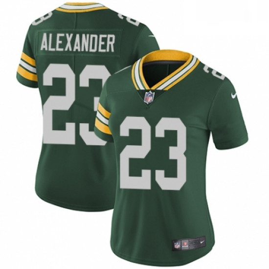 Womens Nike Green Bay Packers 23 Jaire Alexander Green Team Color Vapor Untouchable Elite Player NFL