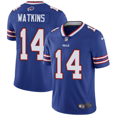 Nike Bills #14 Sammy Watkins Royal Blue Team Color Mens Stitched NFL Vapor Untouchable Limited Jerse