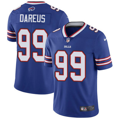 Nike Bills #99 Marcell Dareus Royal Blue Team Color Mens Stitched NFL Vapor Untouchable Limited Jers