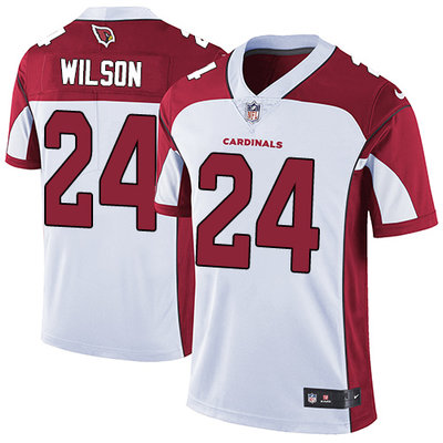 Nike Cardinals #24 Adrian Wilson White Mens Stitched NFL Vapor Untouchable Limited Jersey