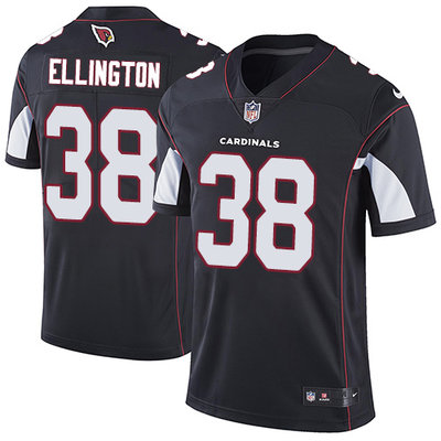 Nike Cardinals #38 Andre Ellington Black Alternate Mens Stitched NFL Vapor Untouchable Limited Jerse