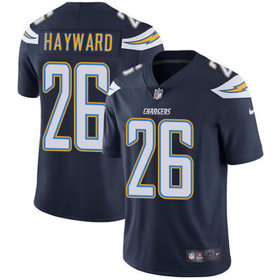 Nike Chargers #26 Casey Hayward Navy Blue Team Color Mens Stitch