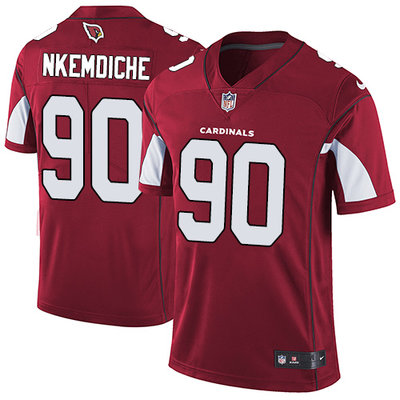 Nike Cardinals #90 Robert Nkemdiche Red Team Color Mens Stitched NFL Vapor Untouchable Limited Jerse