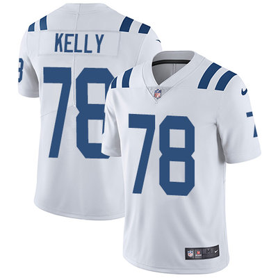 Nike Colts #78 Ryan Kelly White Mens Stitched NFL Vapor Untouchable Limited Jersey