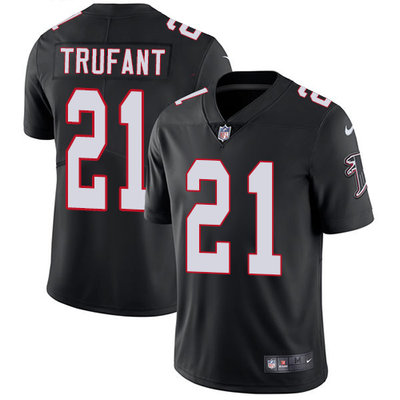 Nike Falcons #21 Desmond Trufant Black Alternate Mens Stitched NFL Vapor Untouchable Limited Jersey
