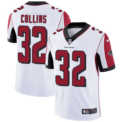 Nike Falcons #32 Jalen Collins White Mens Stitched NFL Vapor Unt